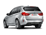 Akrapovic 15-17 BMW X5M (F85) Cat Back Exhaust w/ Carbon Tips