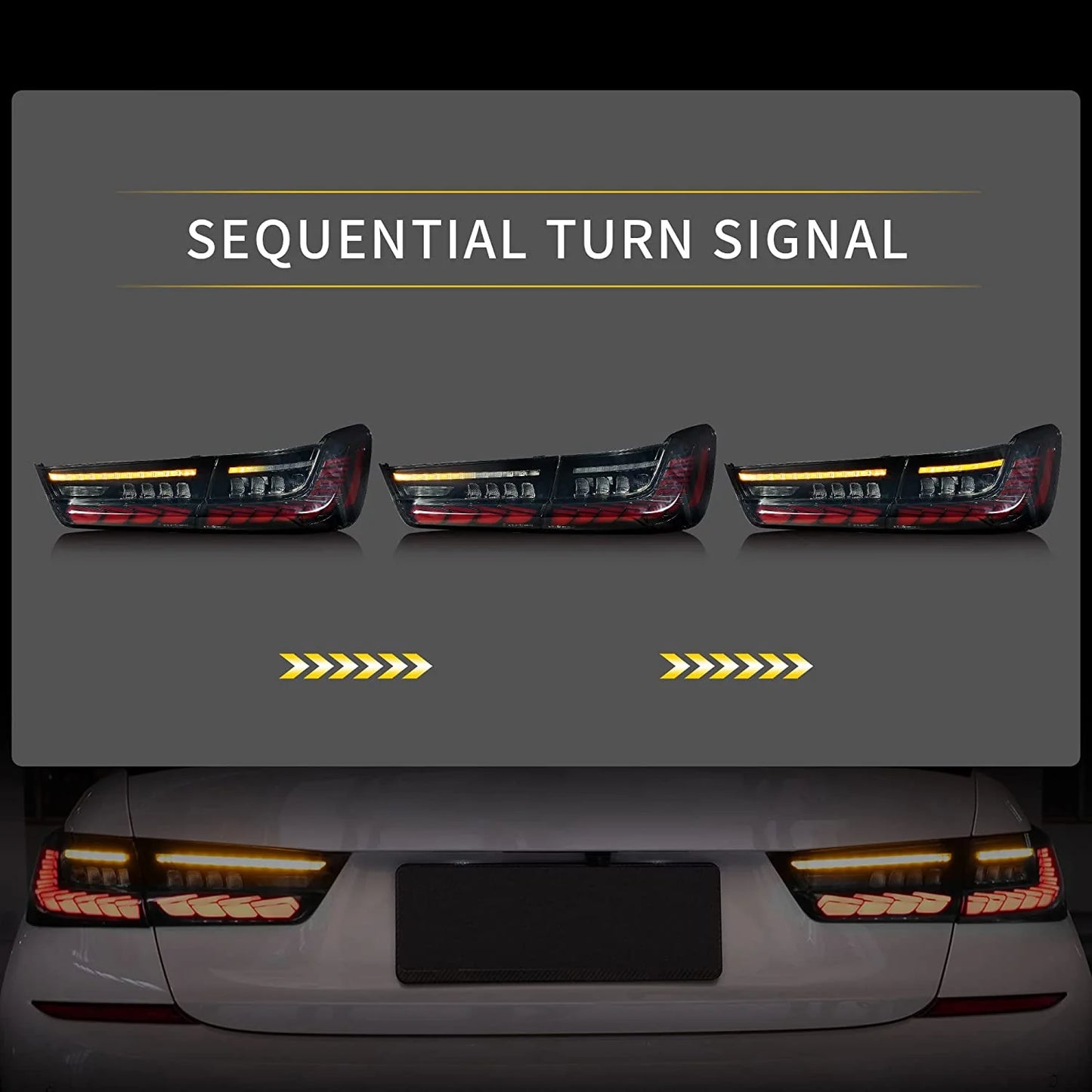 VLAND OLED Tail Lights for BMW G20 G80 M3 GTS