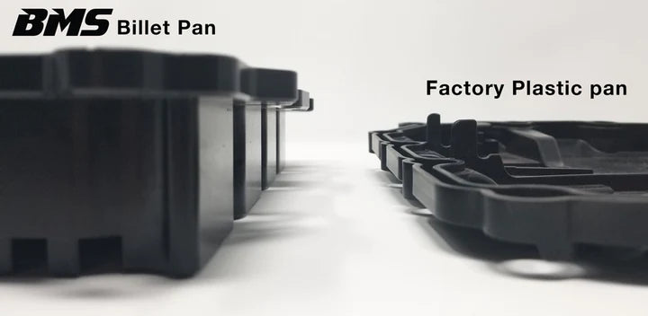 BMS Billet Aluminum BMW DCT Transmission High Capacity Oil Pan