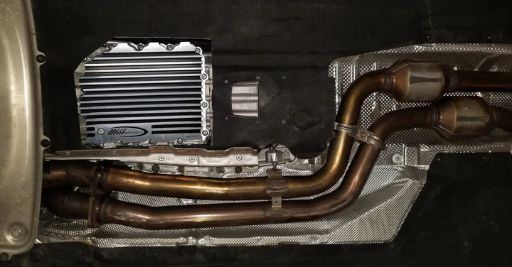 BMS Billet Aluminum BMW DCT Transmission High Capacity Oil Pan