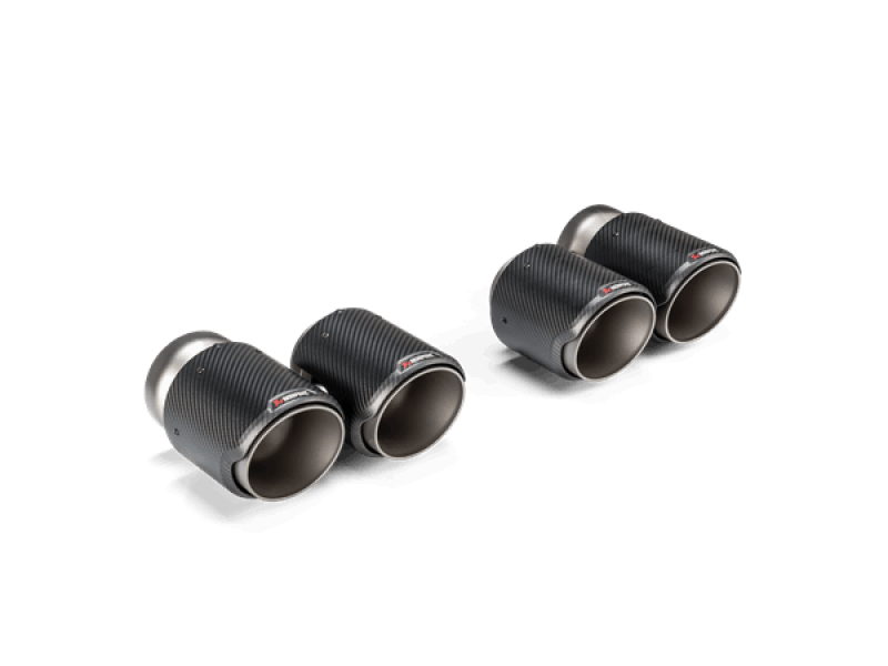 Akrapovic 2021+ BMW M3 (G80)/M4 (G82) Tail Pipe Set (Classic Carbon Design)