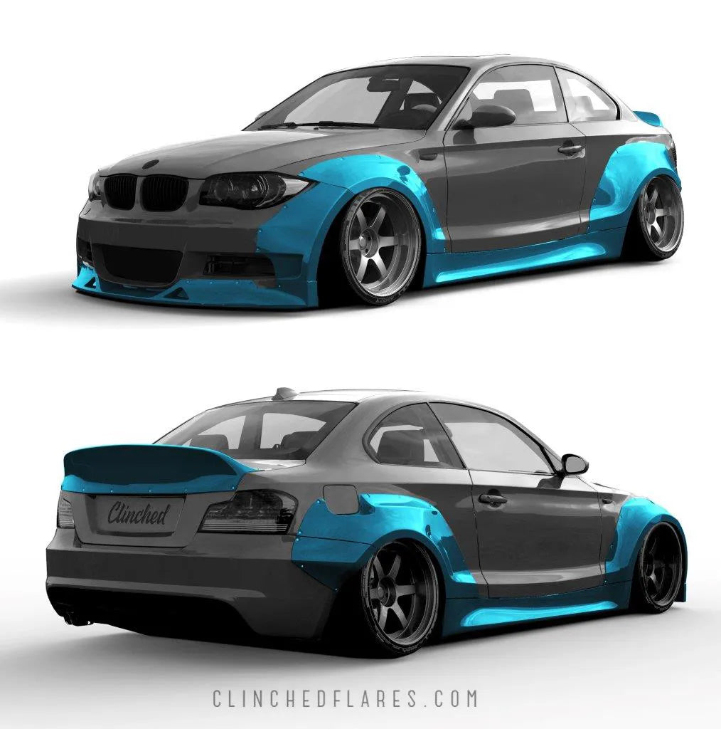 Clinched BMW E82 Widebody kit – Vehicle Virals Store