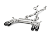 Akrapovic 15-17 BMW X5M (F85) Cat Back Exhaust w/ Carbon Tips