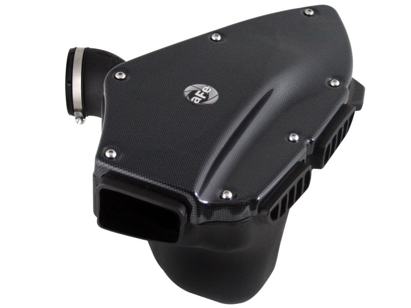 aFe MagnumForce Stage 2 Si Intake System P5R - Carbon Fiber Look Trim w/Pro 5R Filter - BMW E-Series 128i/325i/328i/330i N52