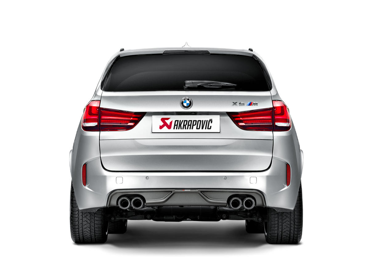 Akrapovic 15-17 BMW X5M (F85) Cat Back Exhaust w/ Carbon Tips