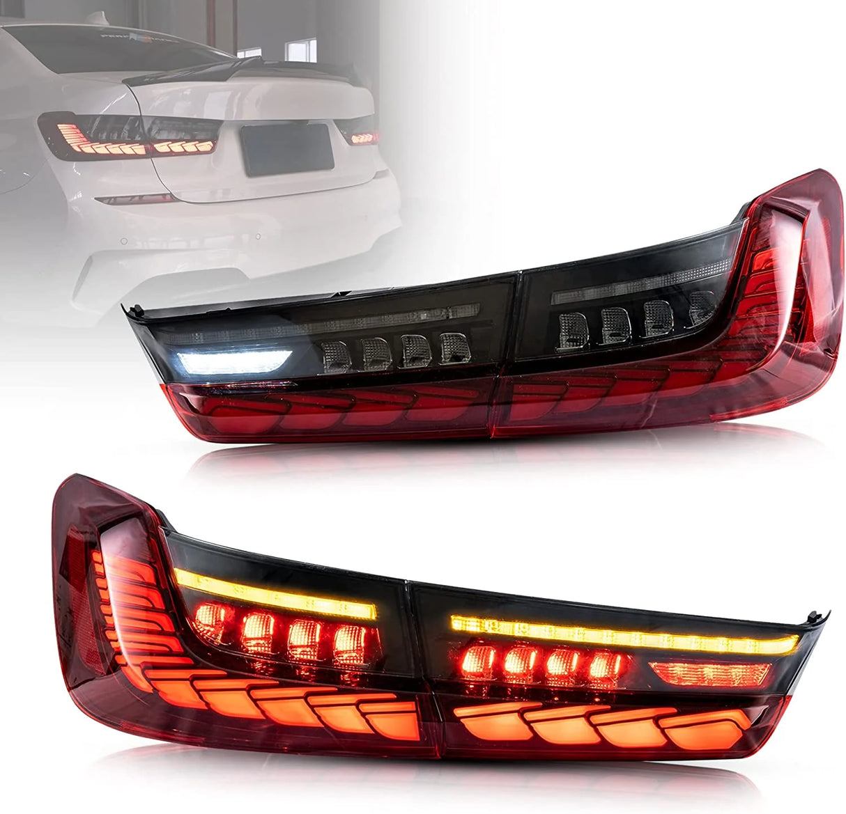 VLAND OLED Tail Lights BMW 3 Series G20 Sedan 7th Gen