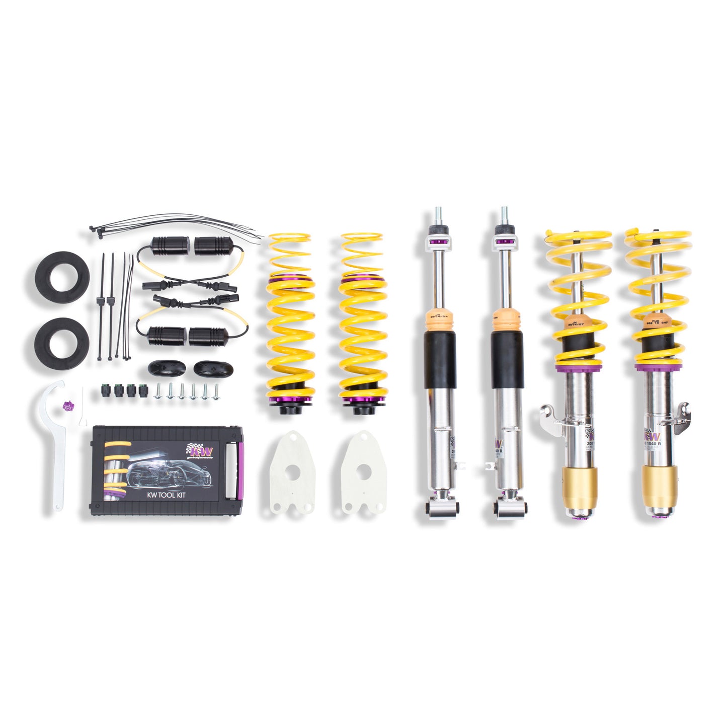 KW V3 Coilover kit for BMW F80/F82 M3/M4 with Adaptive M suspension