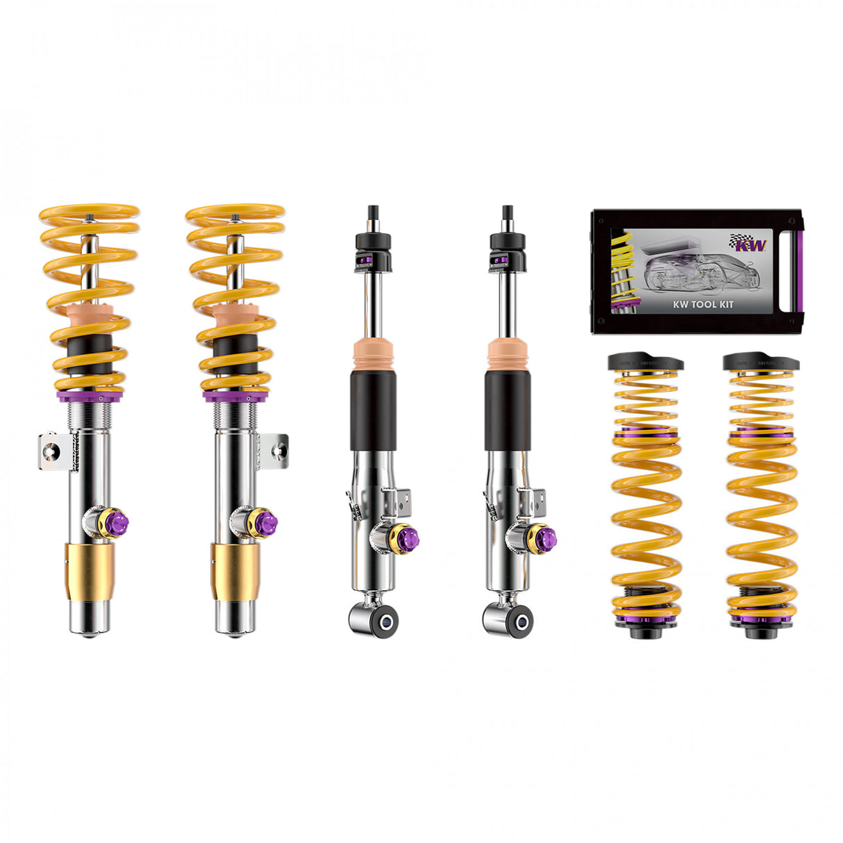 KW Coilover Kit V4 2021+ BMW M3|M4|M2 G80 G82 G87